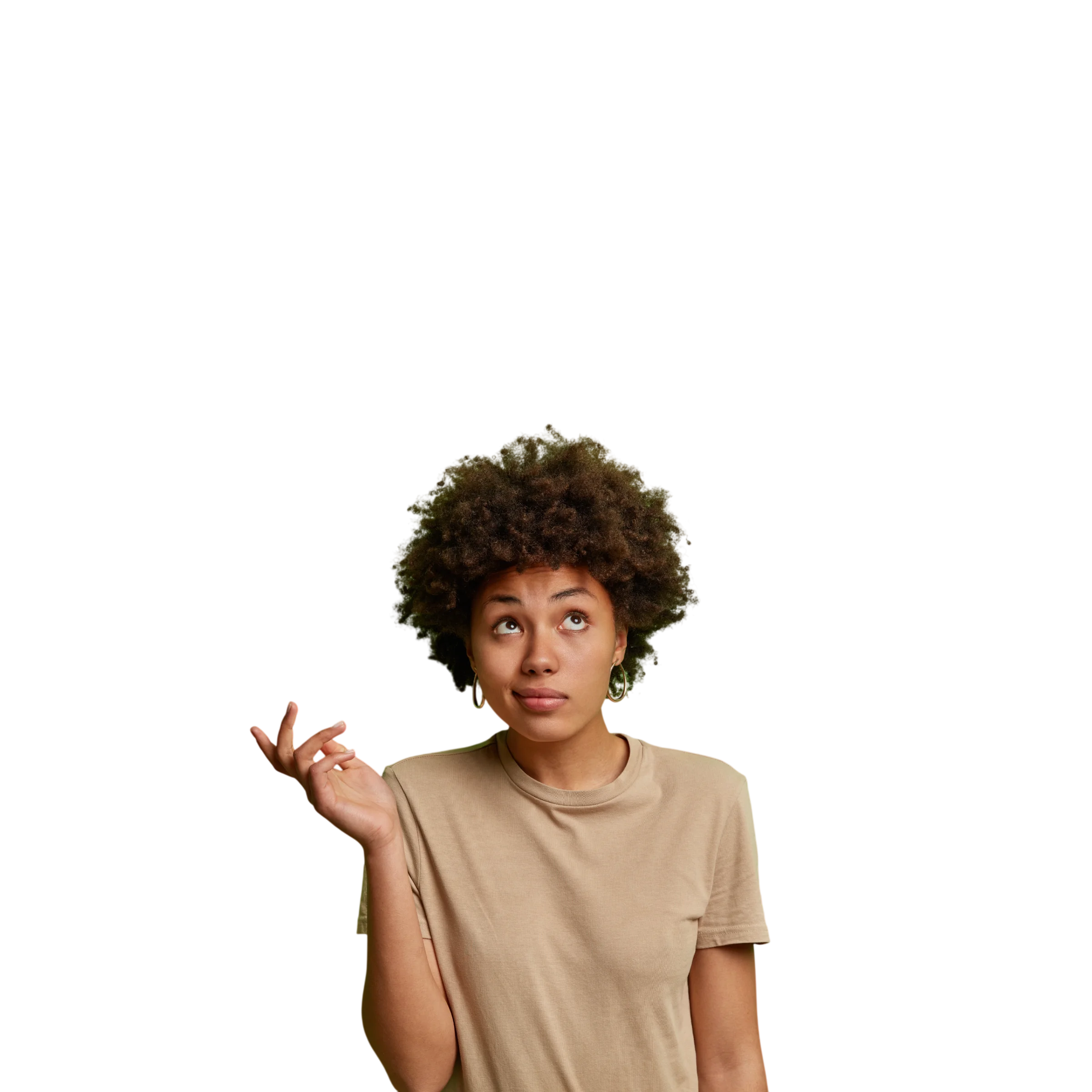 Student with questions about vouchers